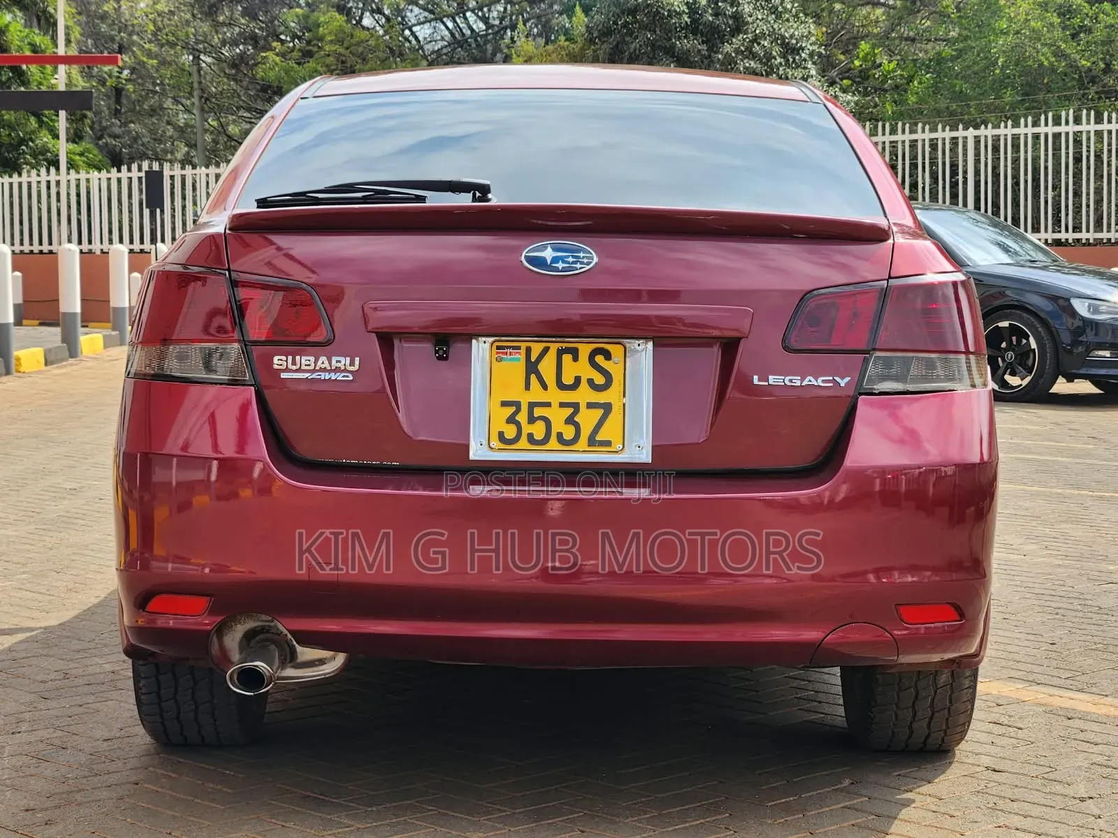 Subaru Legacy 2011 Maroon