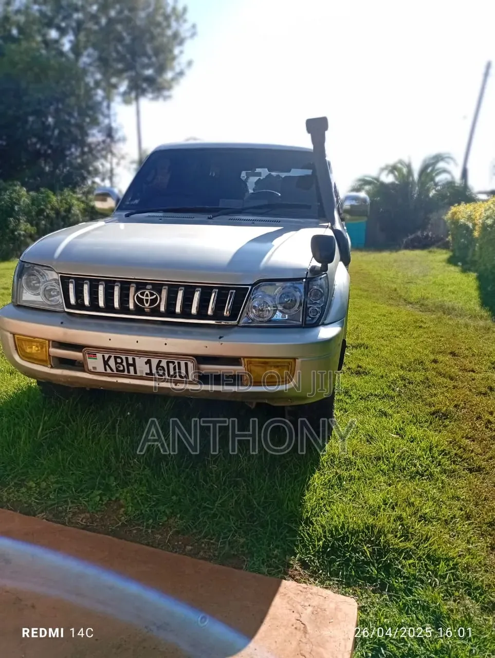 Toyota Land Cruiser 2001 Silver