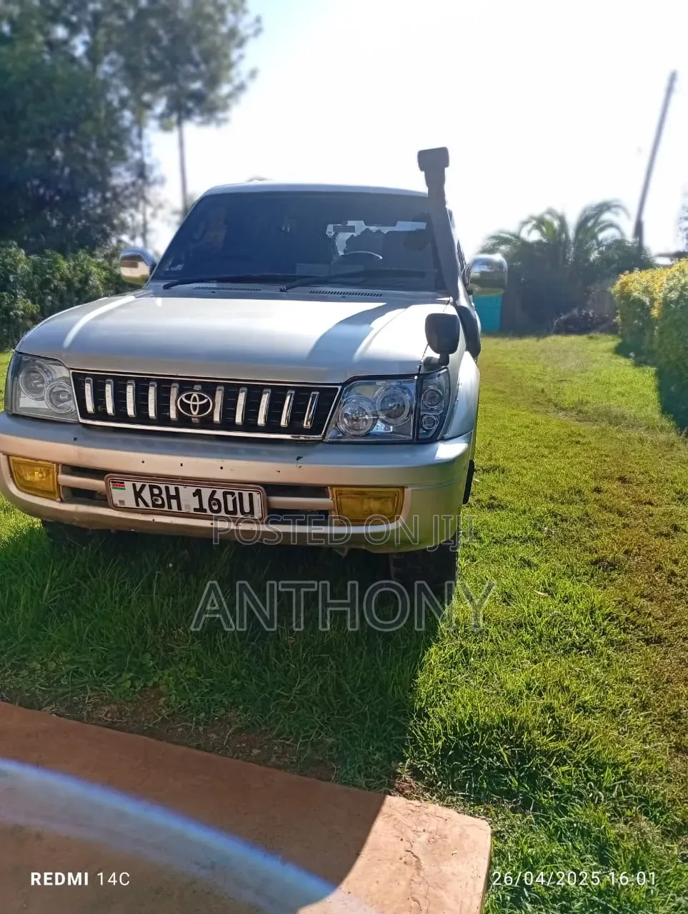 Toyota Land Cruiser 2001 Silver