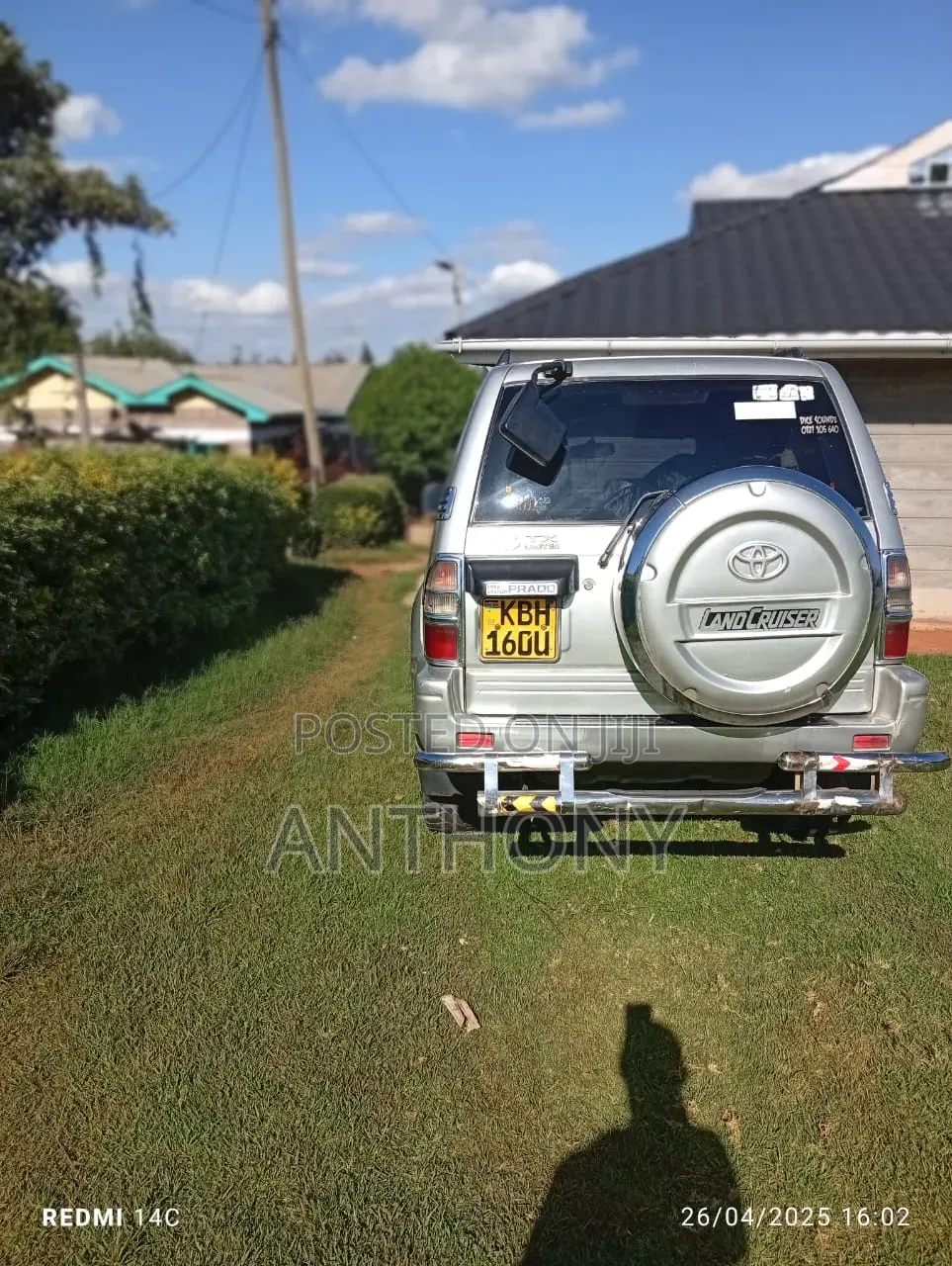 Toyota Land Cruiser 2001 Silver