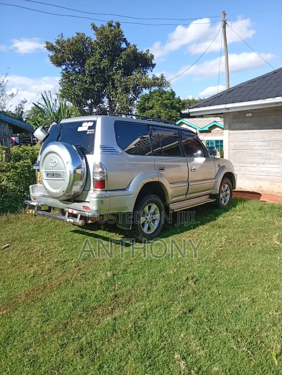 Toyota Land Cruiser 2001 Silver