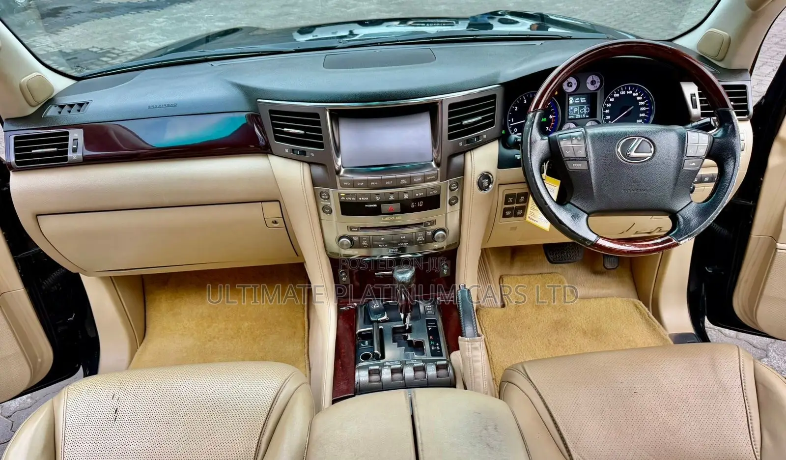 Lexus LX 570 2010 Black
