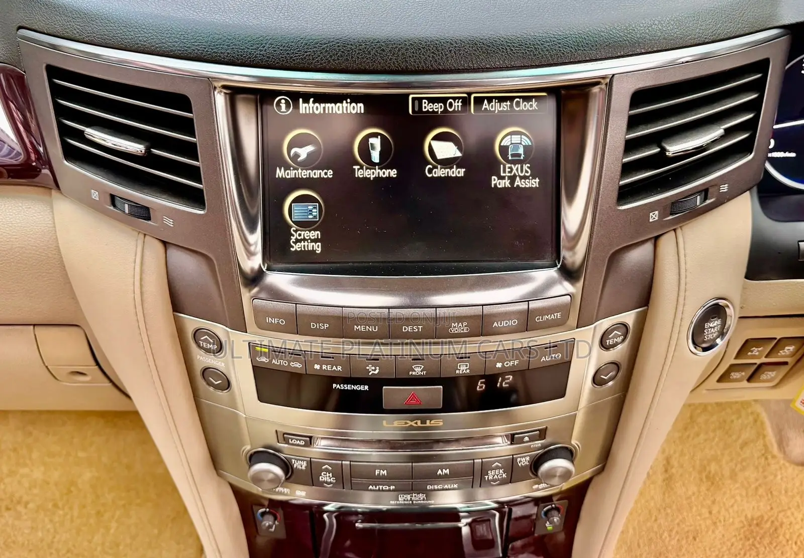 Lexus LX 570 2010 Black