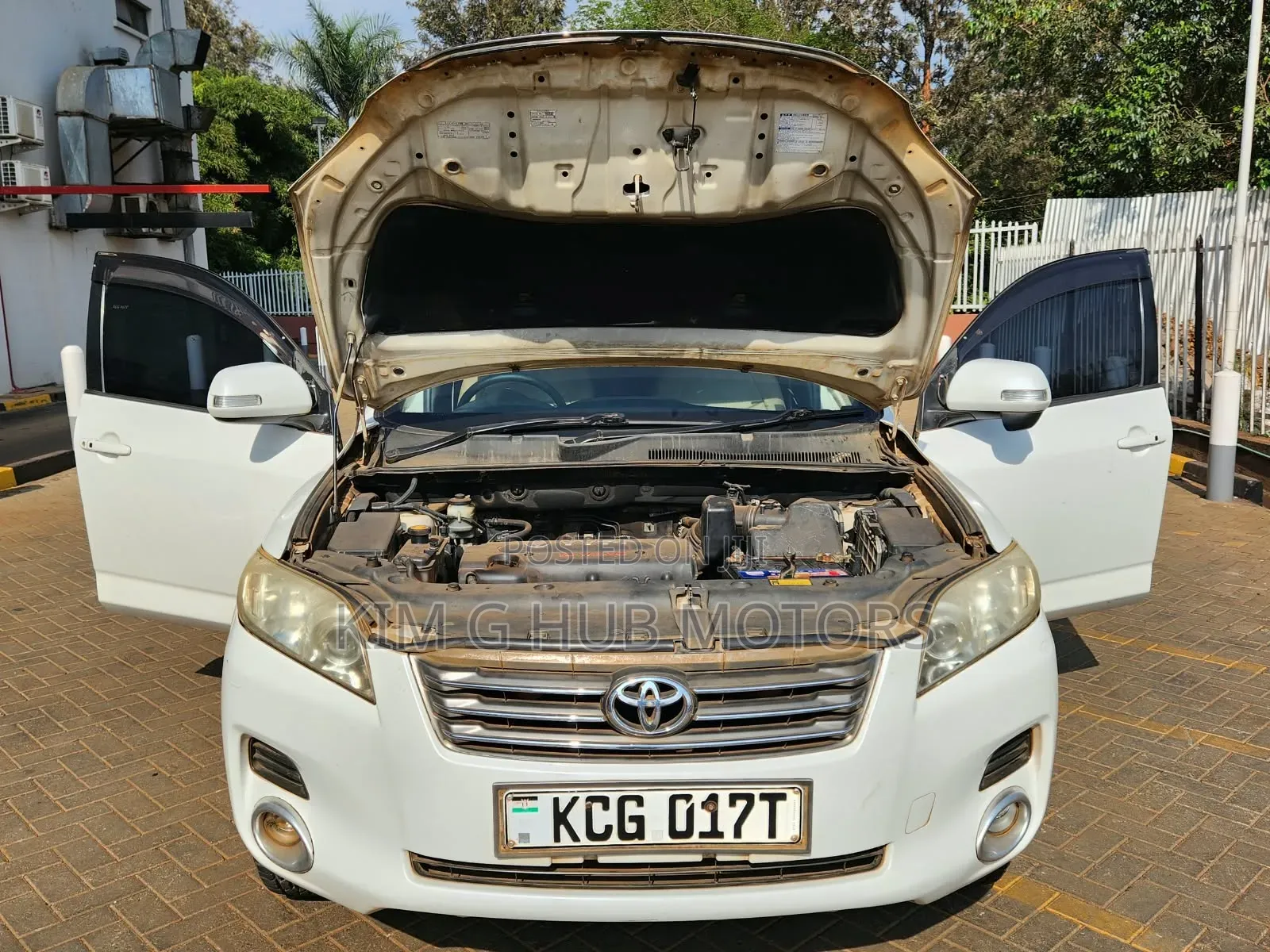 Toyota Vanguard 2009 Pearl