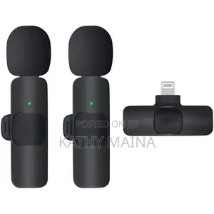 K9 Lavalier Wireless Rechargeable Microphone Budget Portable Clip Mic