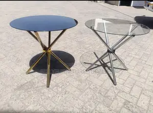 Modern Round Glass Coffee Table