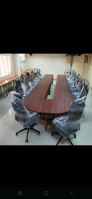 Modern U-Shaped Boardroom Conference Table