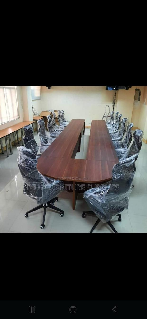 Modern U-Shaped Boardroom Conference Table