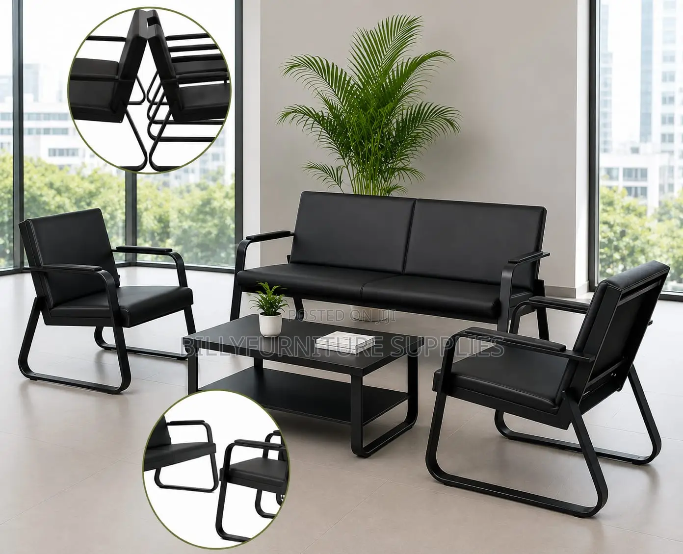Stylish Office Sofa Waiting Area Furniture