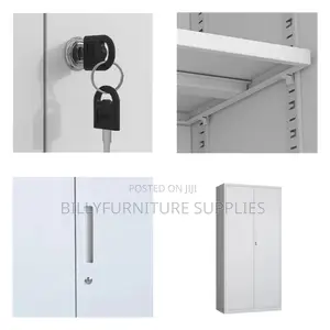 2 Door Metalic File Cabinet With Lockable Doors