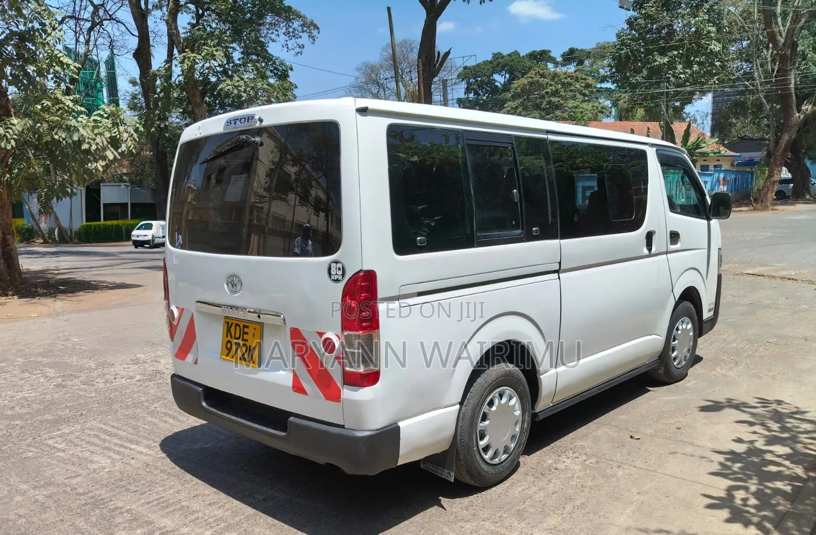 Toyota HiAce 2015 White