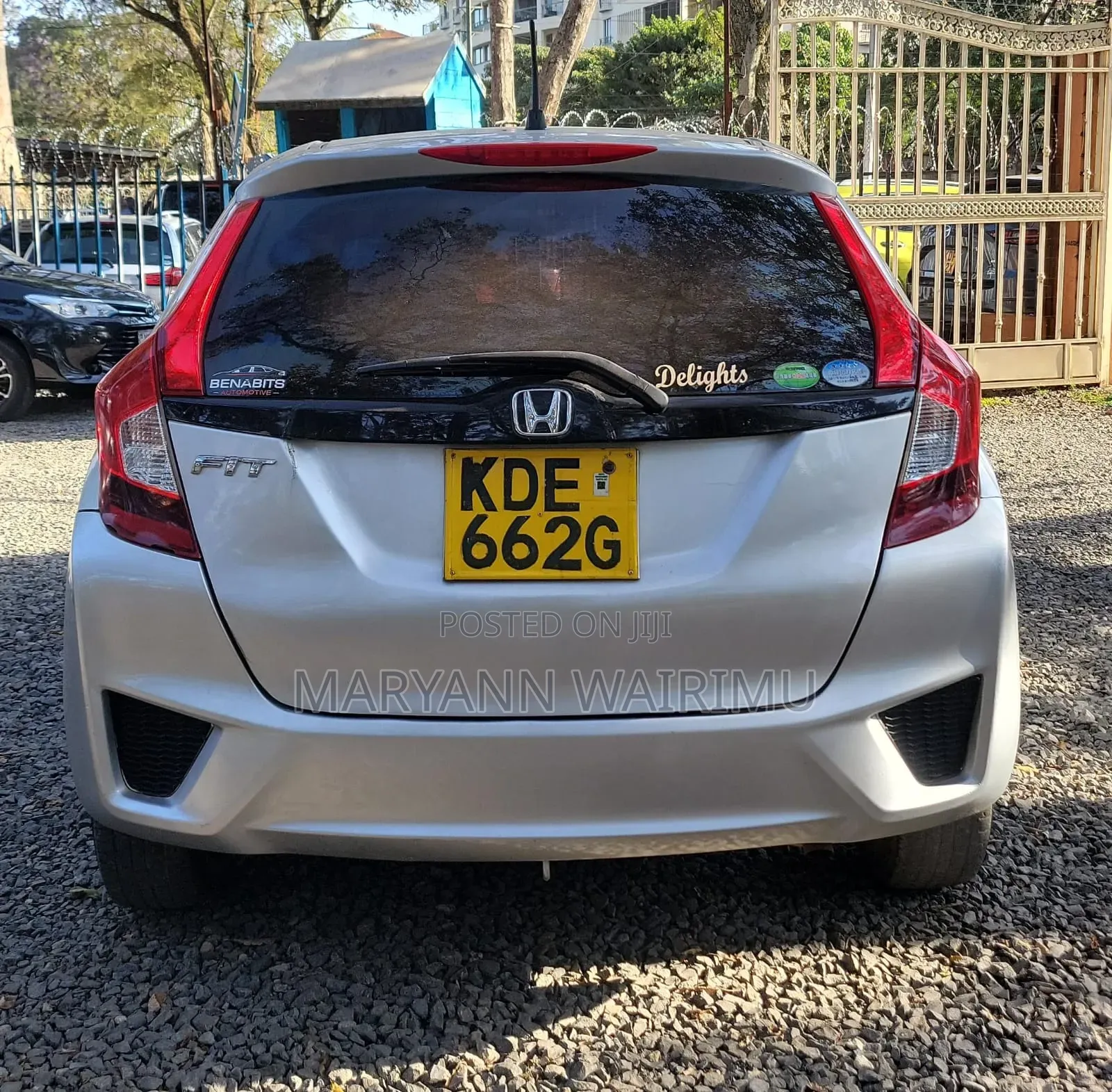 Honda Fit 2014 Silver