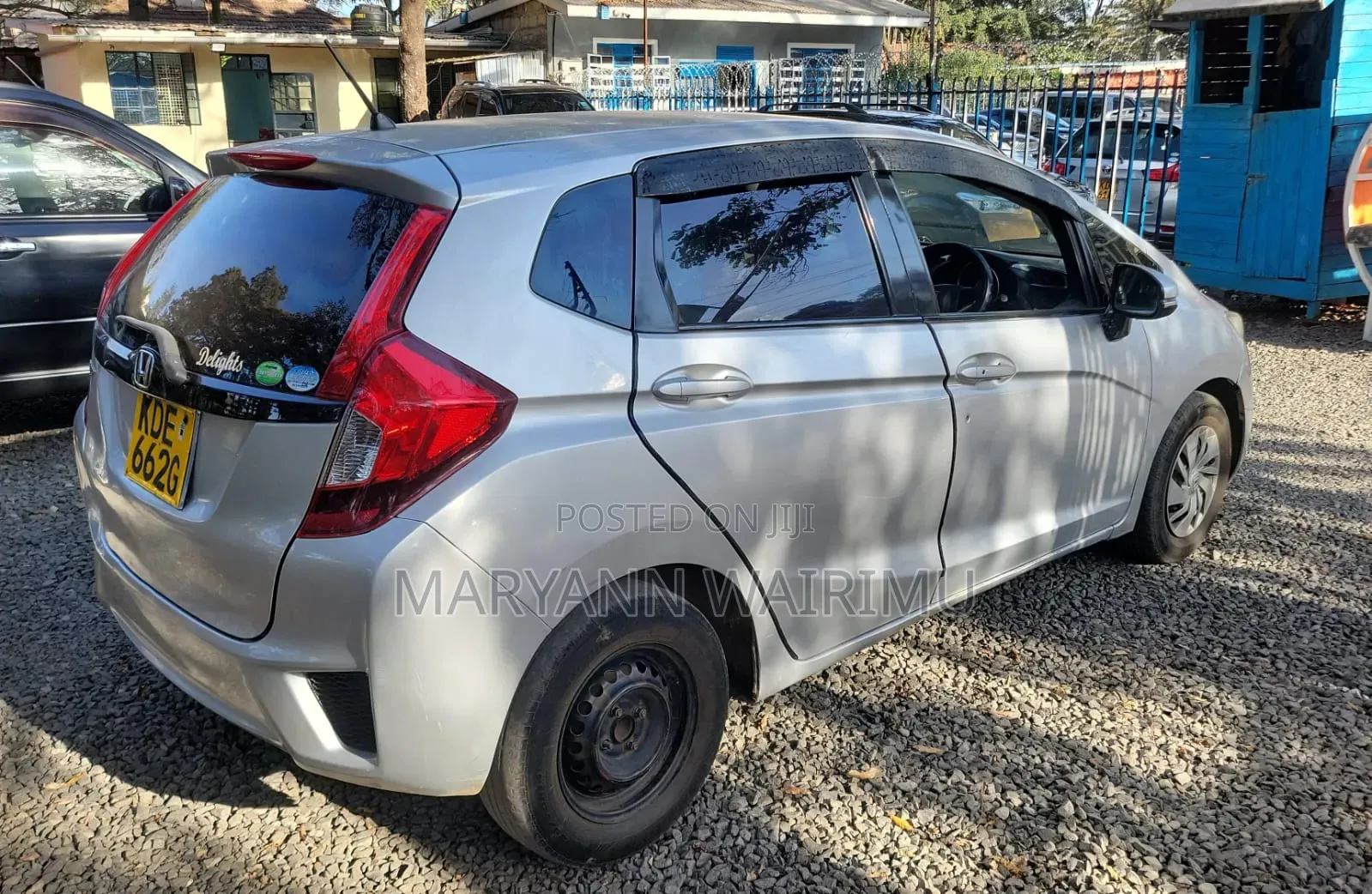 Honda Fit 2014 Silver