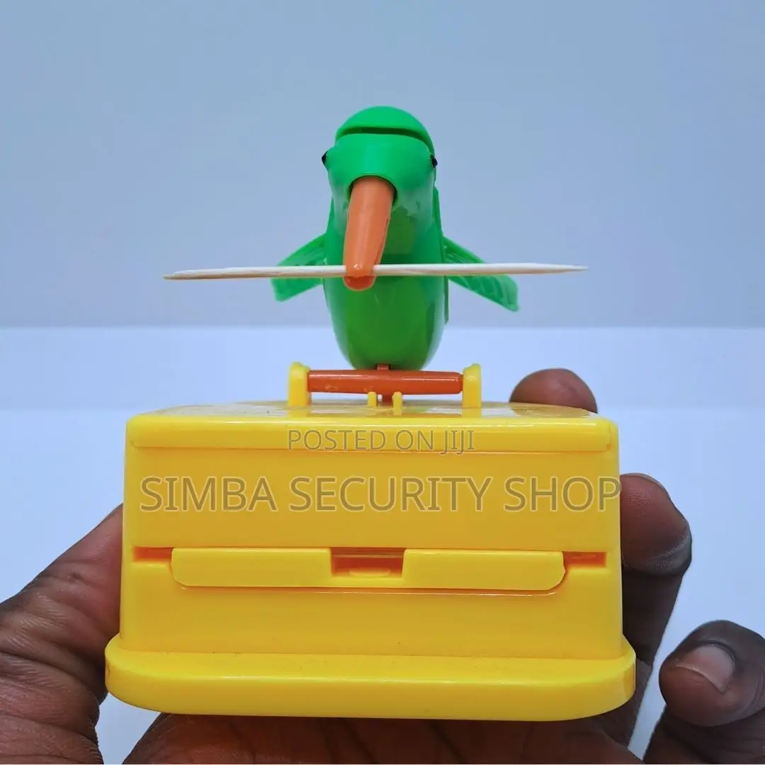 Automatic Cute Little Bird Toothpick Holder Dispenser Decoration Box