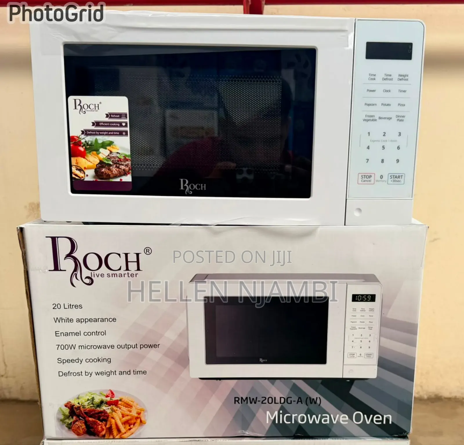 Roch 20L Digital Microwave -White