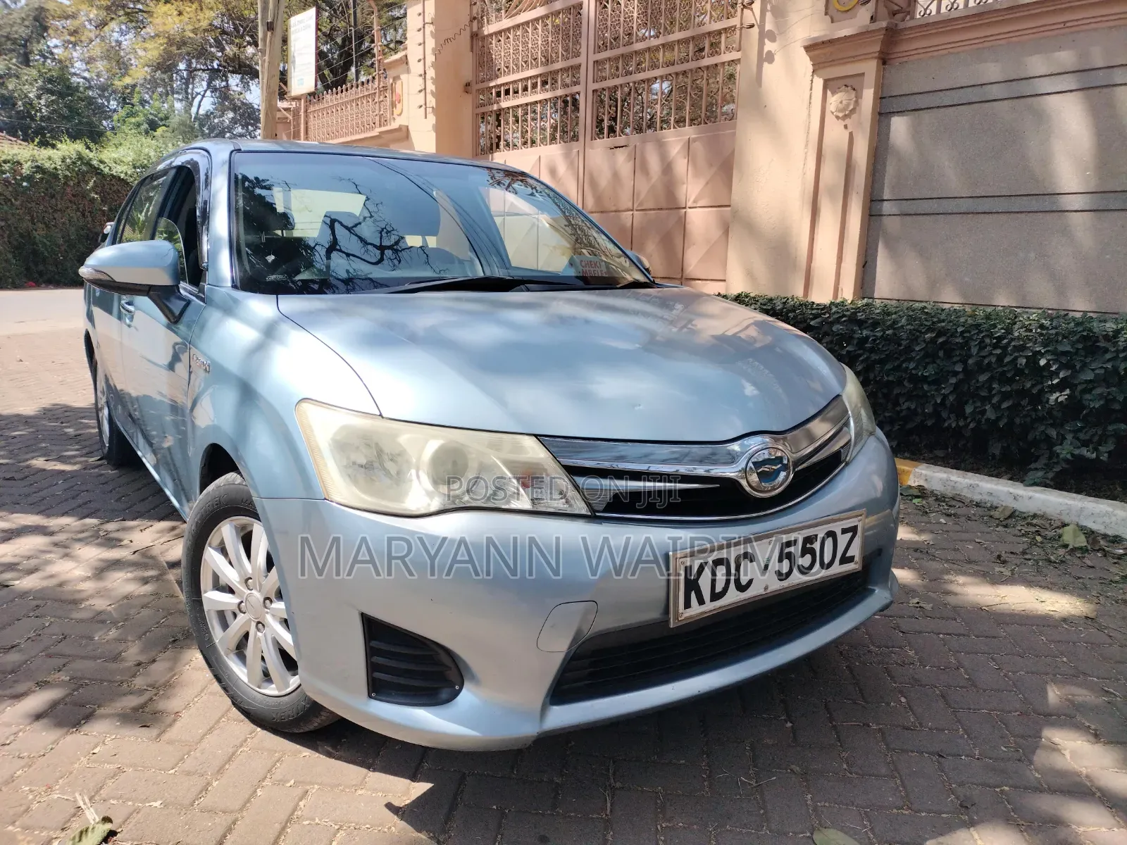Toyota Axio 2014 Blue