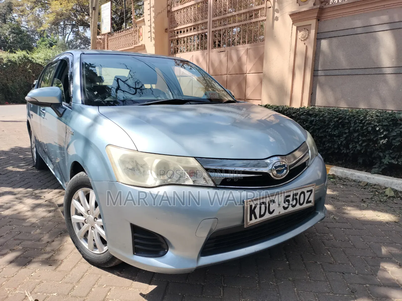 Toyota Axio 2014 Blue
