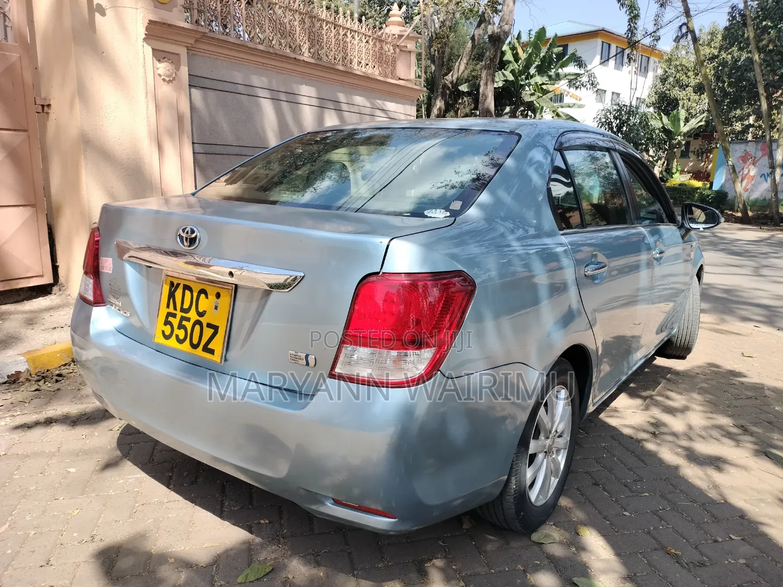 Toyota Axio 2014 Blue
