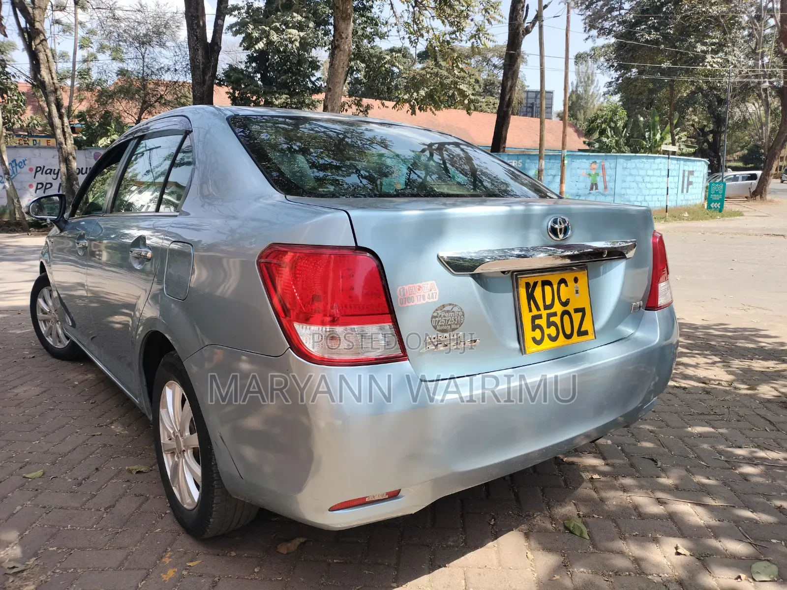 Toyota Axio 2014 Blue