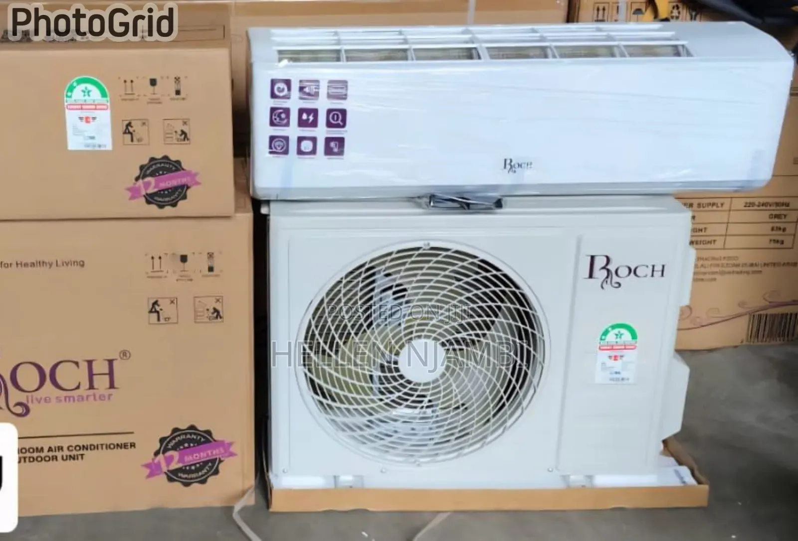 ROCH 12000 BTU Split Air Conditioner