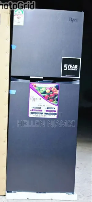 197 Litres Roch RFR-250-dt-b Double Door NO FROST Refrigerator