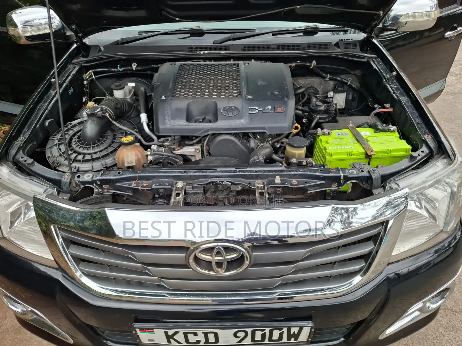 Toyota Hilux 3.0 D-4D Double Cab 2008 Black