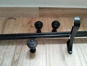 Durable Support With Sleek Design Powder Coated Curtain Rods