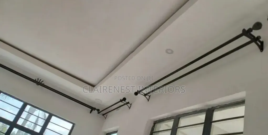 Elegant Rods, Reliable Strength Powder Coated Curtain Rods