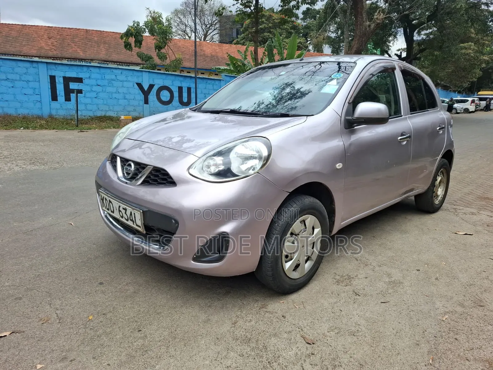 Nissan March 2014 Silver