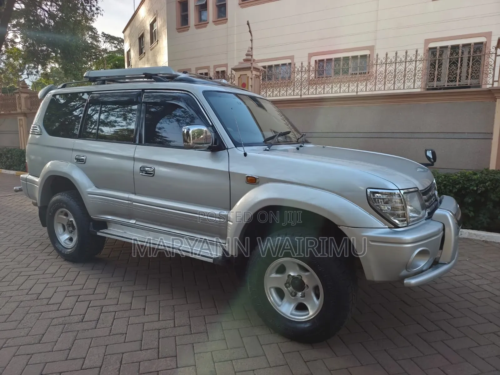 Toyota Land Cruiser Prado 2002 Silver