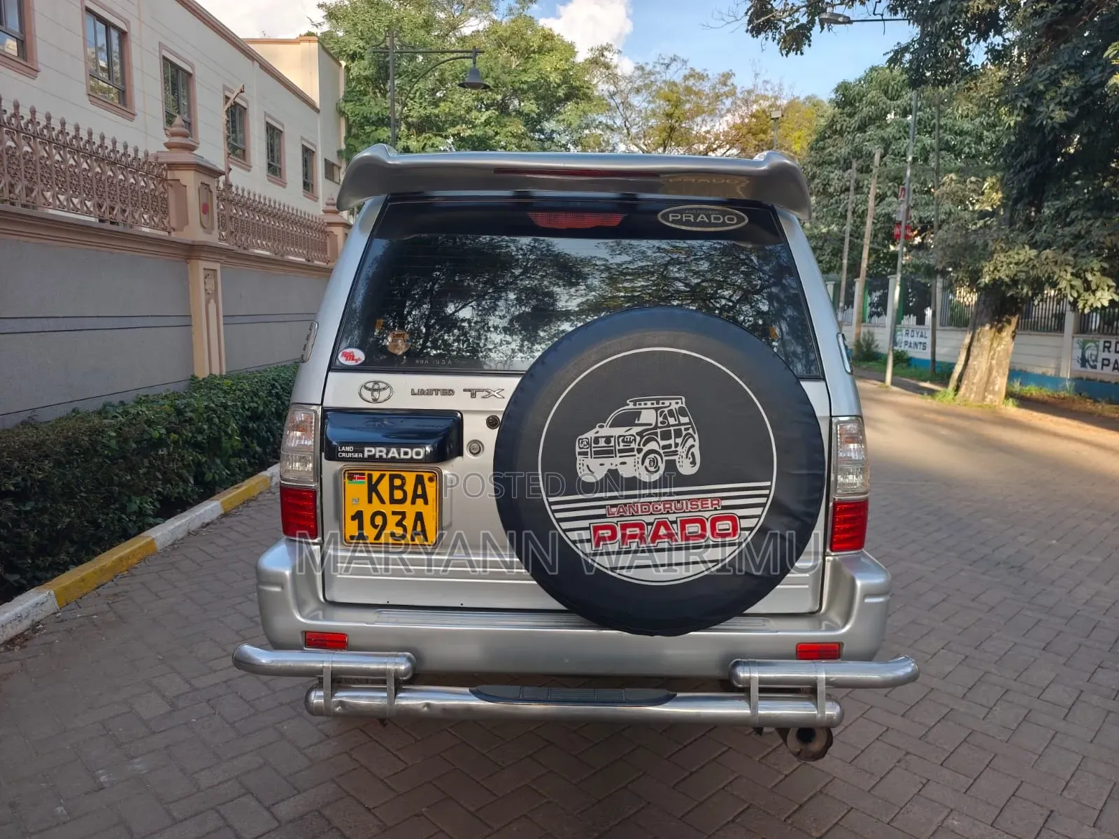 Toyota Land Cruiser Prado 2002 Silver