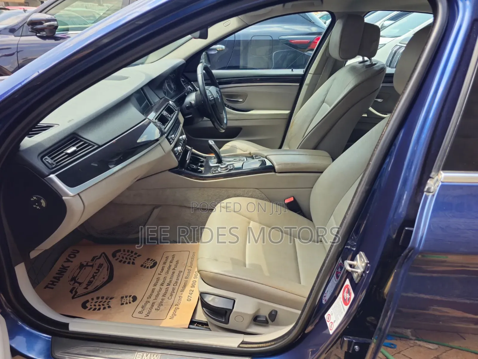 BMW 520i 2009 Blue
