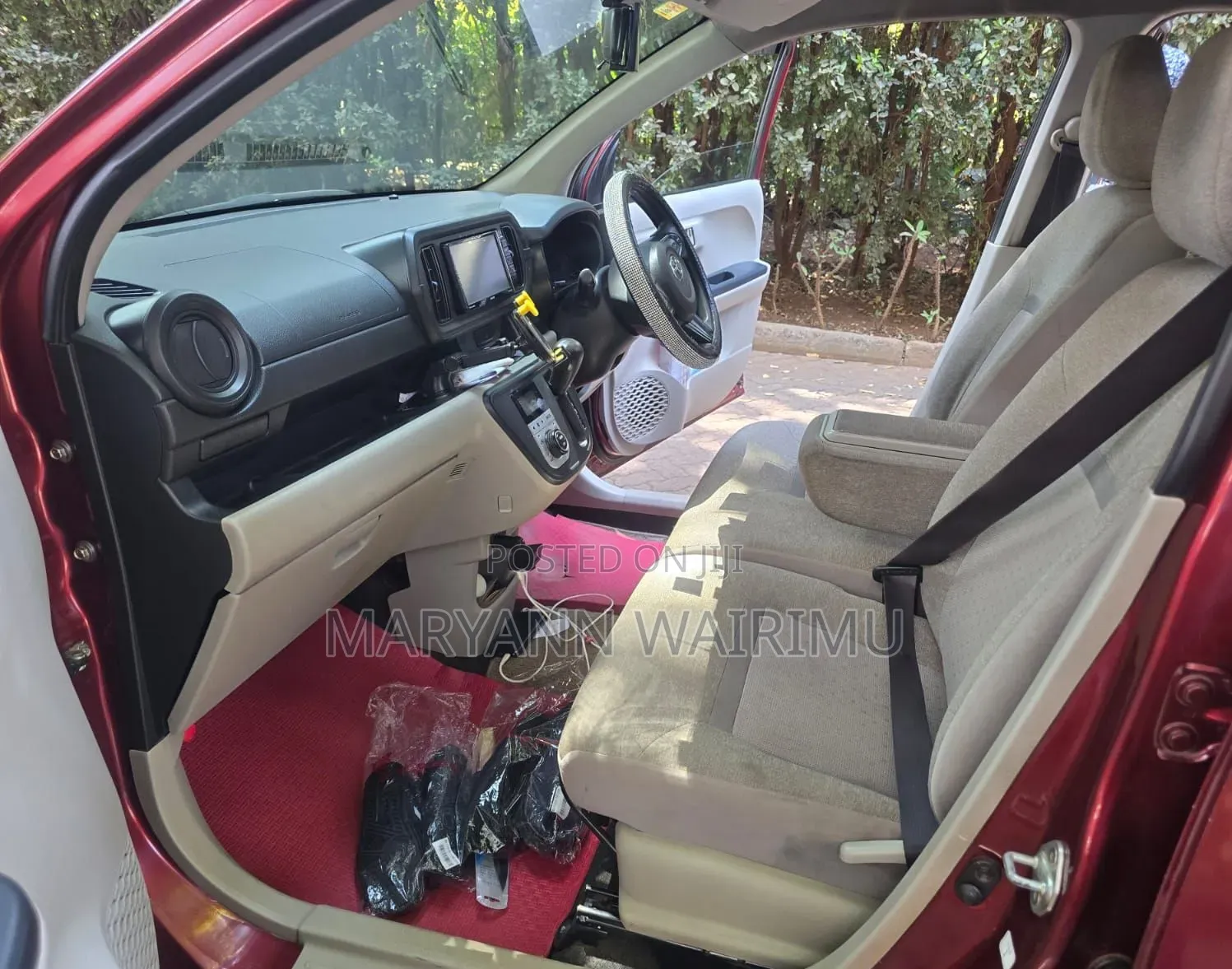 Toyota Passo 2016 Burgundy