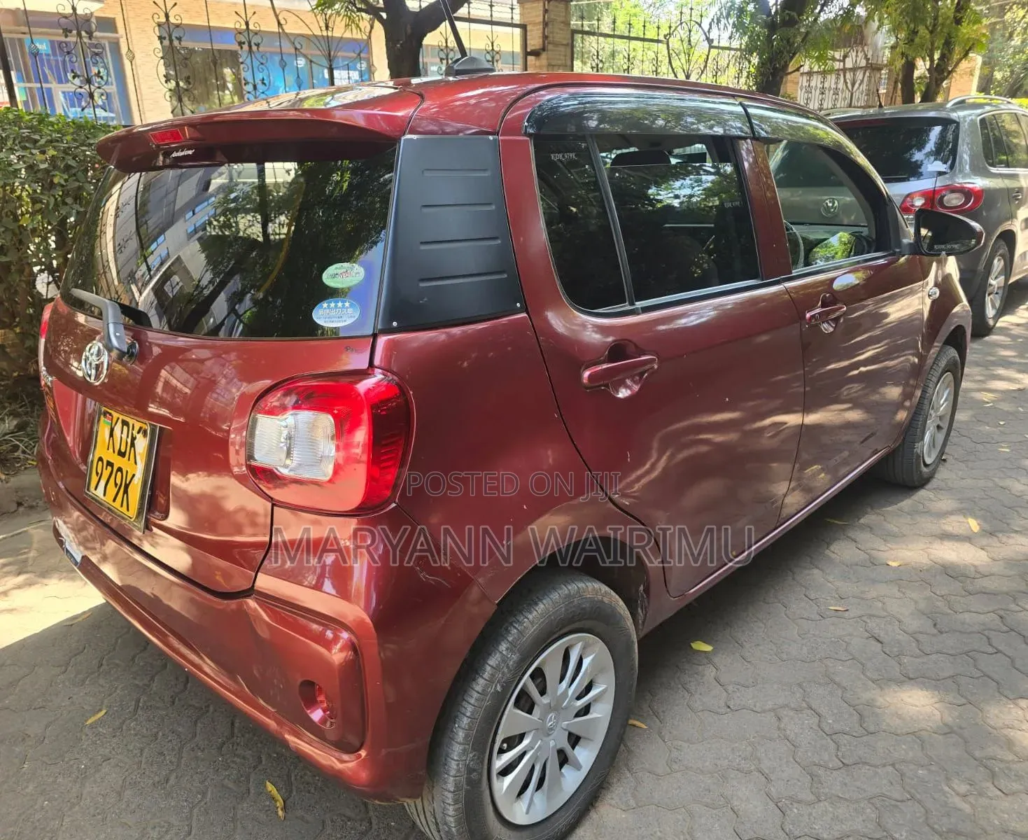 Toyota Passo 2016 Burgundy