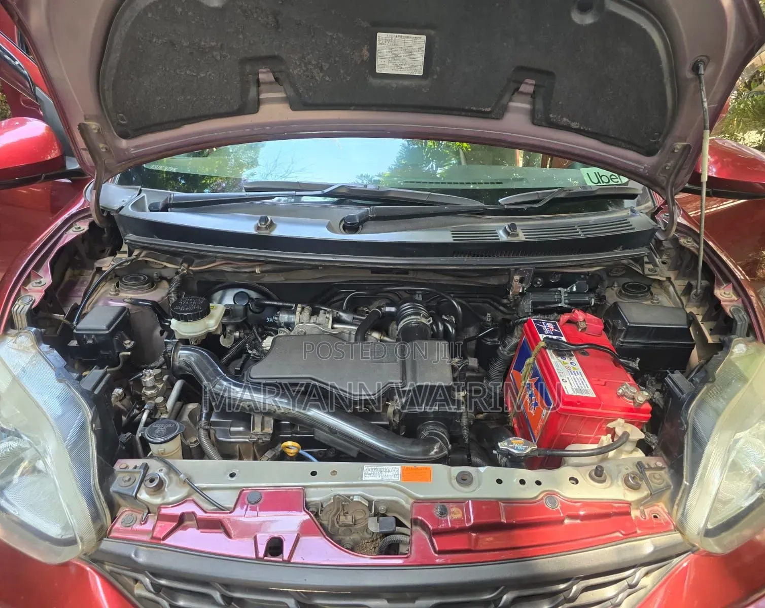 Toyota Passo 2016 Burgundy