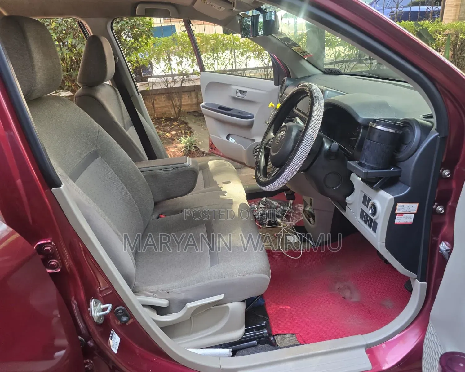 Toyota Passo 2016 Burgundy