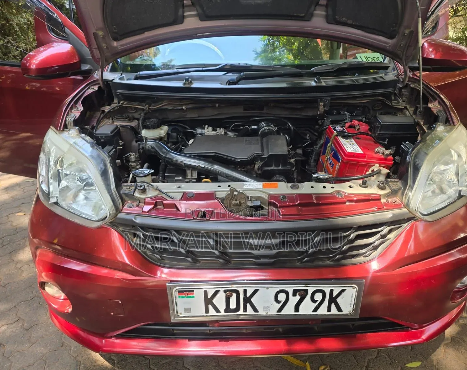 Toyota Passo 2016 Burgundy