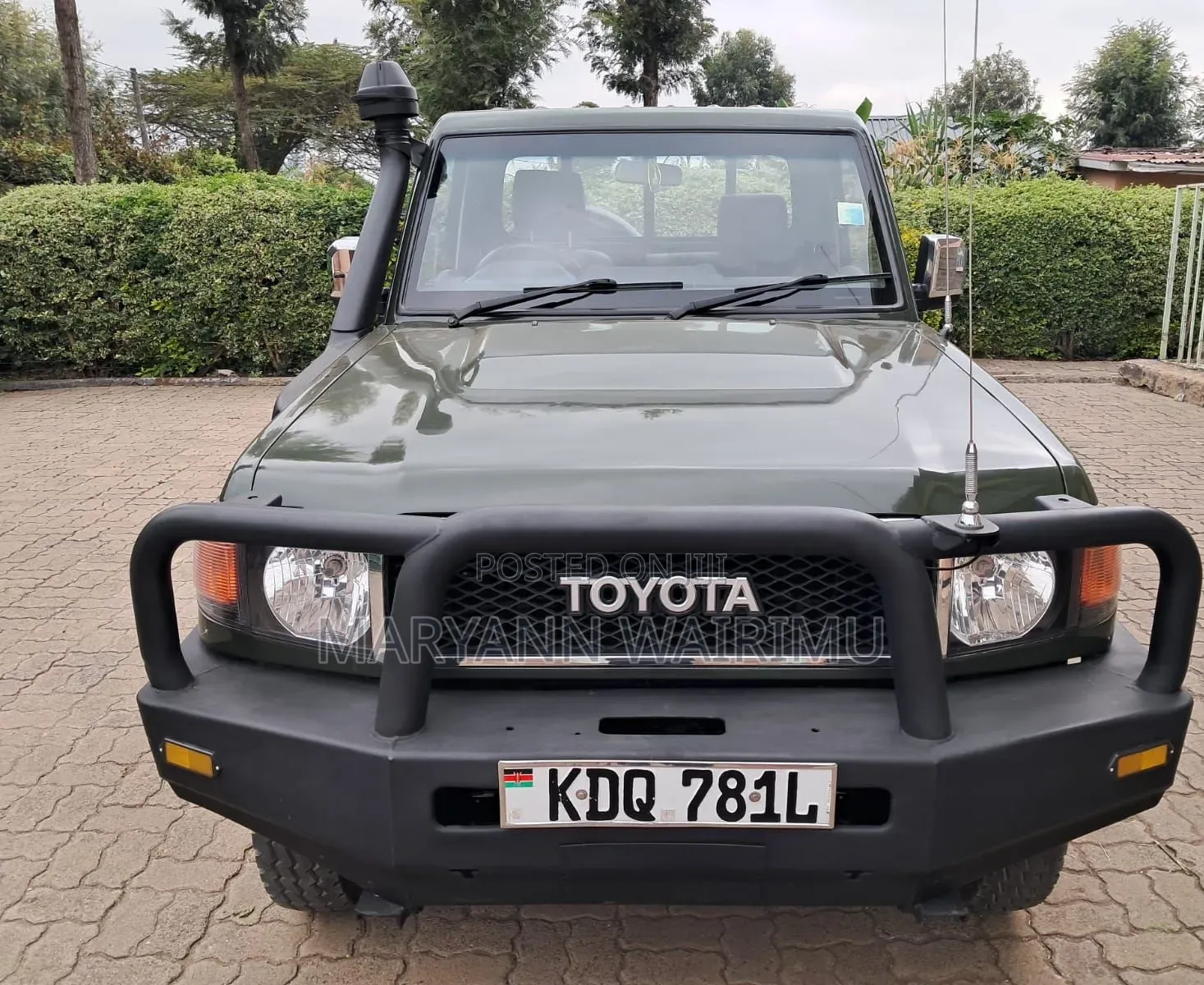 Toyota Land Cruiser 2012 Green