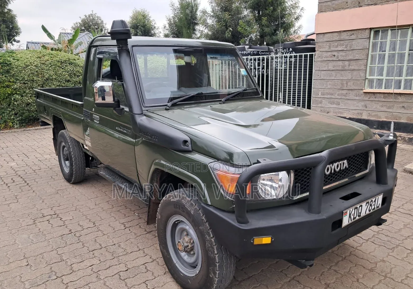 Toyota Land Cruiser 2012 Green