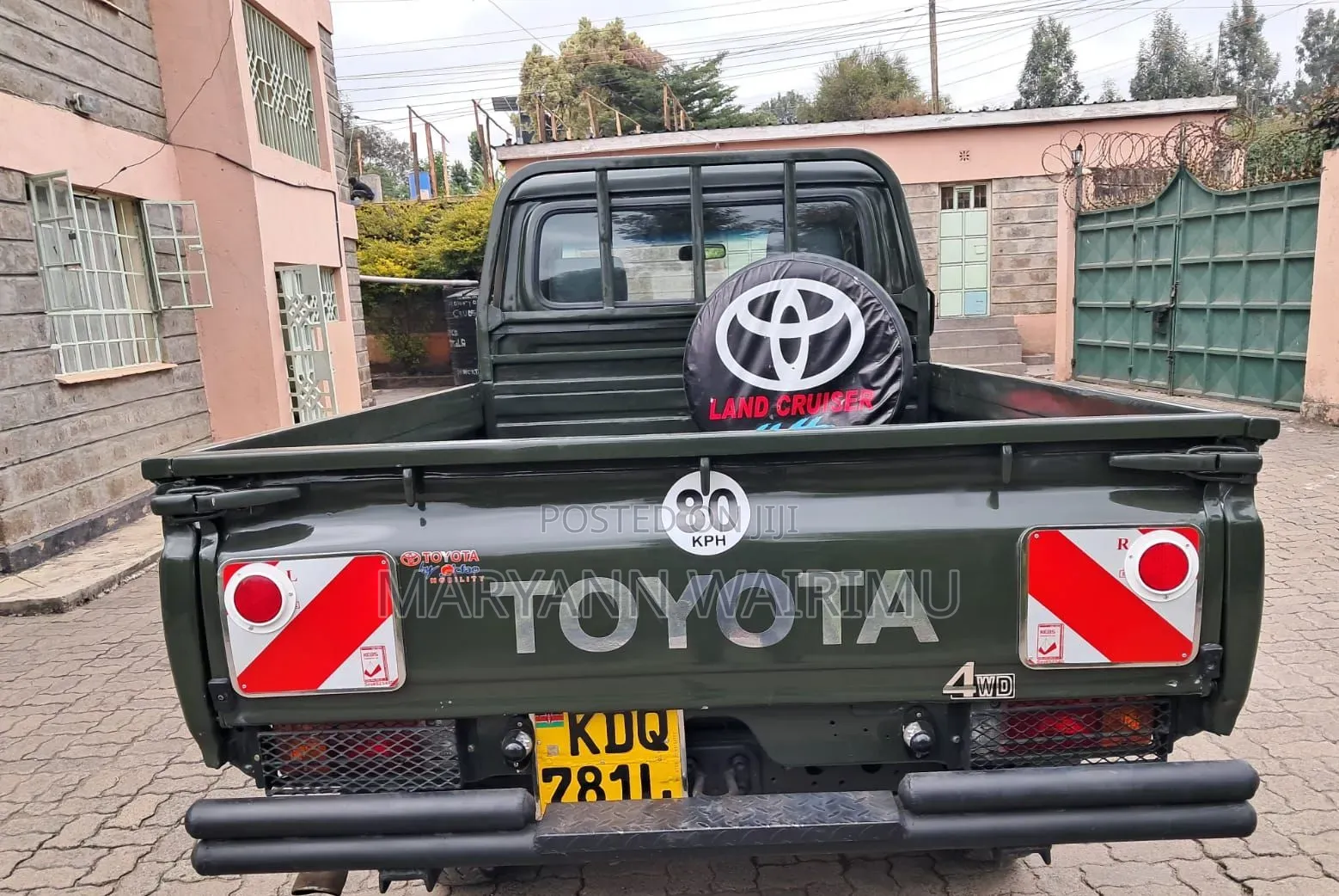 Toyota Land Cruiser 2012 Green