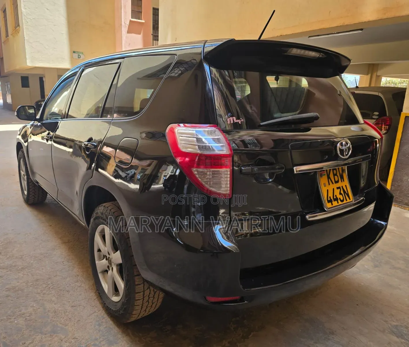 Toyota Vanguard 2007 Black
