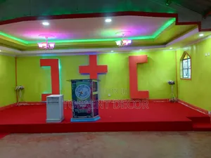 Red Carpets for Church Altar Decoration Wall to Wall Flooring Fitting