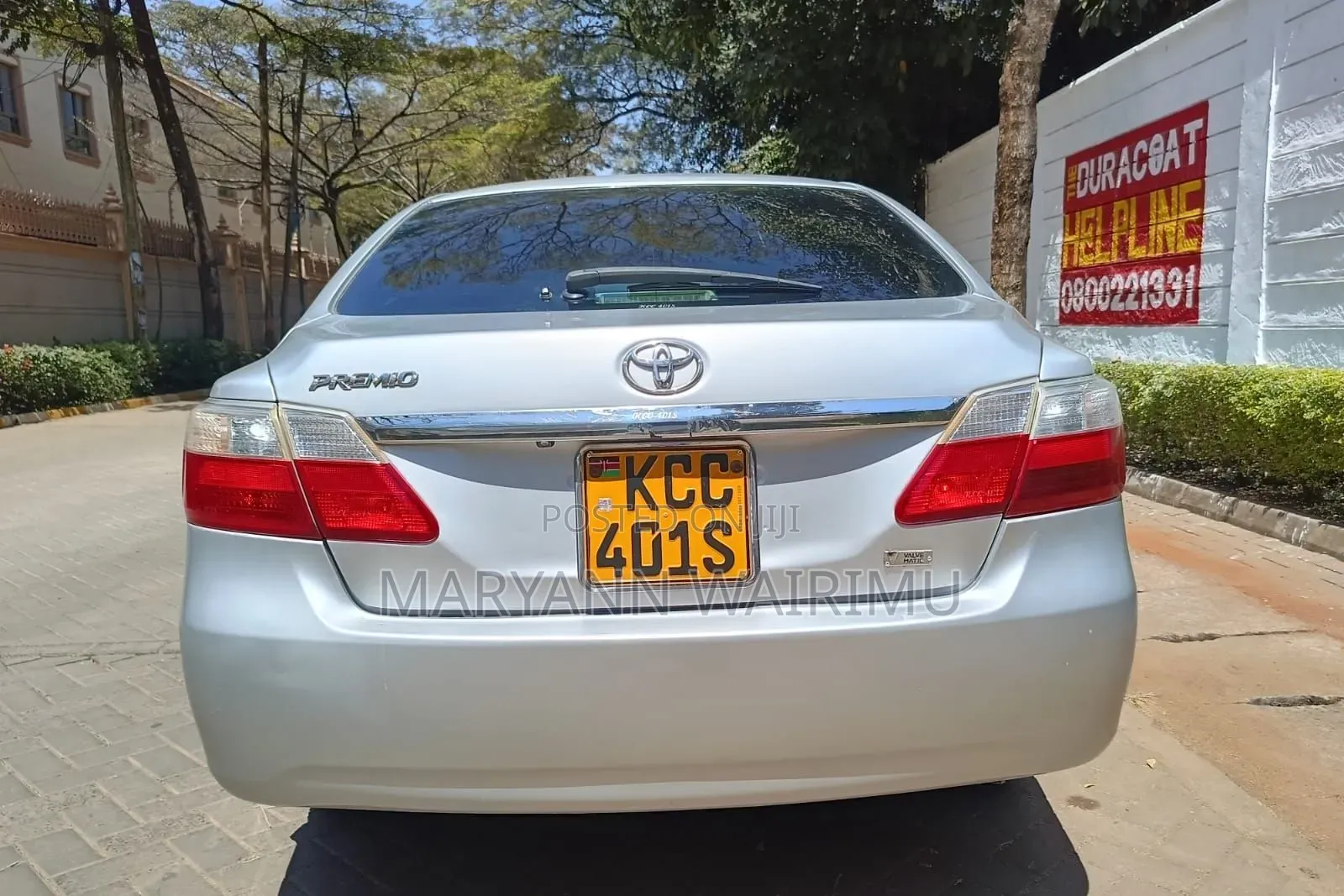 Toyota Premio 2008 Silver