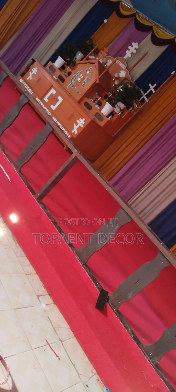 Elegant Red Carpets Supply and Installation