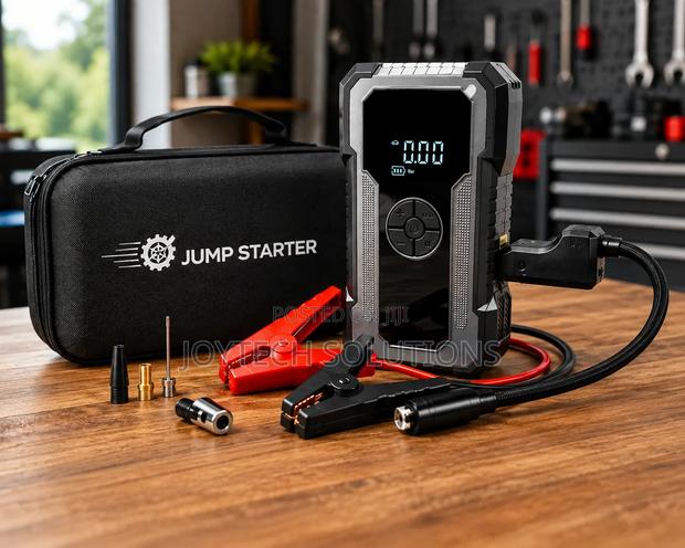 Jump Starter 12V, Diesel, Jump Starter, Air Compressor.