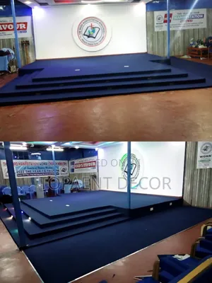 Navy Blue Church Carpeting Altar Floor Wall to Wall Carpets