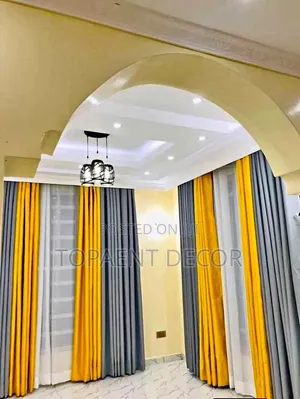 York Yellow Curtains for General House Window Privacy