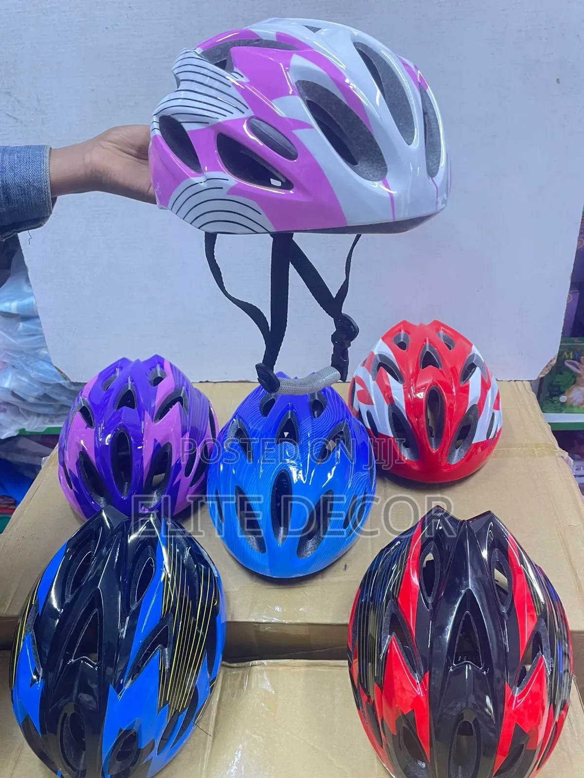 Multi-Sport Safety Helmet With Integrated LED Rear Light