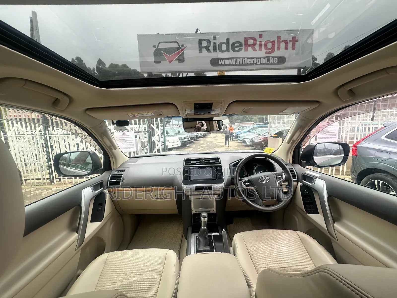 Toyota Land Cruiser Prado 2020 Ivory
