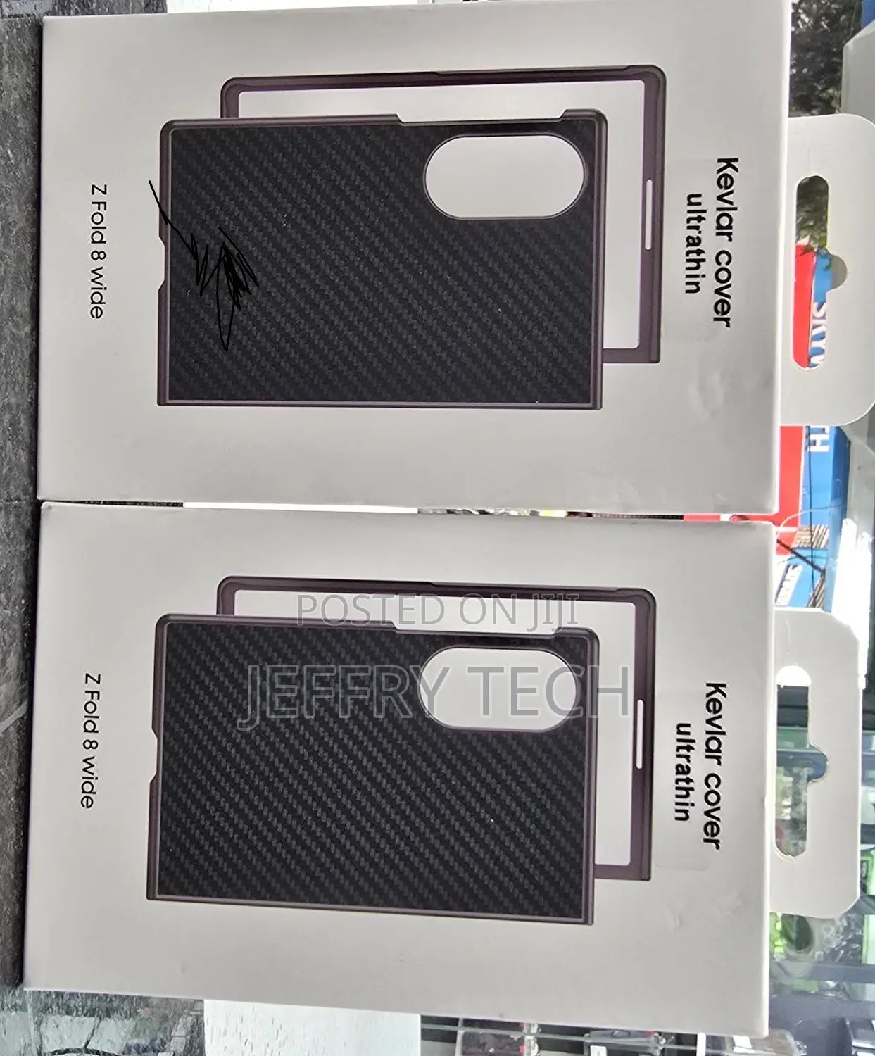 Samsung Galaxy Z Fold 8 Original Official Aramid Carbon Fiber Magnetic